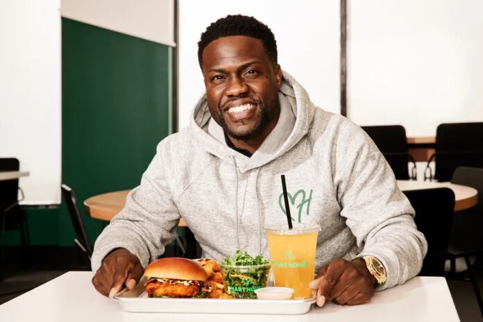 Kevin Hart Opens Plant-Based Fast Food Restaurant Called 'Hart House'