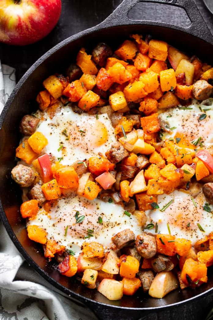 Start Your Mornings Off With This Fall Breakfast Skillet