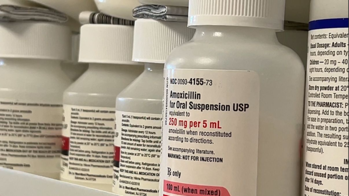 FDA Reports Amoxicillin Shortage