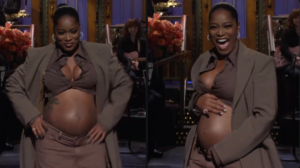 Keke Palmer Announces Pregnancy While Hosting 'SNL'